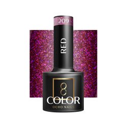 OCHO NAILS Esmalte de uñas híbrido rojo 209 -5 g OCHO NAILS Esmalte de uñas híbrido rojo 209 -5 g