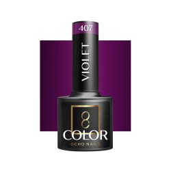 OCHO NAILS Esmalte de uñas híbrido violeta 407 -5 g OCHO NAILS Esmalte de uñas híbrido violeta 407 -5 g