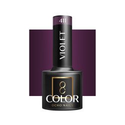 OCHO NAILS Esmalte de uñas híbrido violeta 411 -5 g OCHO NAILS Esmalte de uñas híbrido violeta 411 -5 g