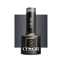 OCHO NAILS Esmalte de uñas híbrido gris 606 -5 g OCHO NAILS Esmalte de uñas híbrido gris 606 -5 g