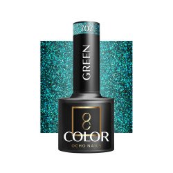OCHO NAILS Esmalte de uñas híbrido verde 707 -5 g OCHO NAILS Esmalte de uñas híbrido verde 707 -5 g