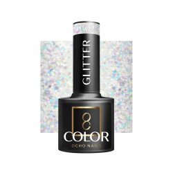 OCHO NAILS Esmalte de uñas híbrido con purpurina G02 -5 g OCHO NAILS Esmalte de uñas híbrido con purpurina G02 -5 g