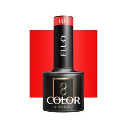 OCHO NAILS Esmalte de uñas híbrido flúor F04 -5 g OCHO NAILS Esmalte de uñas híbrido flúor F04 -5 g