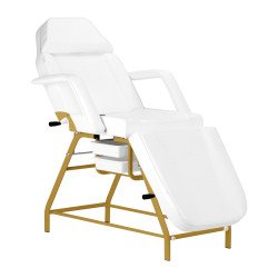Silla de cosmética 557G con cuvetes blancas