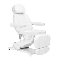 Sillón cosmético eléctrico SILLON CLASSIC 4 motores con cuna blanca Sillón cosmético eléctrico SILLON CLASSIC 4 motores con cuna blanca