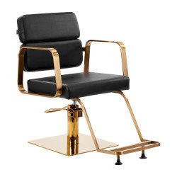 Silla de peluquería Gabbiano Porto-GM negra