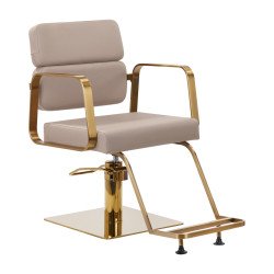 Silla de peluquería Gabbiano Porto-GM beige