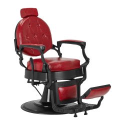Silla de barbero Presidente Roja Silla de barbero Presidente Roja