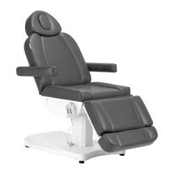 Silla cosmética eléctrica Azzurro 803D 3-motores gris