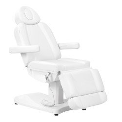 Silla cosmética eléctrica Azzurro 803D 3-motores blanca Silla cosmética eléctrica Azzurro 803D 3-motores blanca