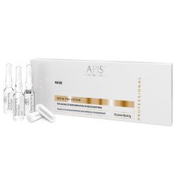 APIS DEPIQ PRO SYSTEM Máscara para la despigmentación avanzada de la hiperpigmentación, 10x3ml + 10x0,7g
