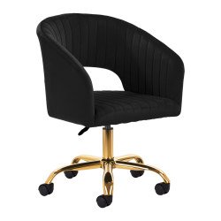 4Rico silla giratoria QS-OF212G negra 4Rico silla giratoria QS-OF212G negra