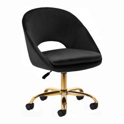 4Rico silla giratoria QS-MF18G negra 4Rico silla giratoria QS-MF18G negra
