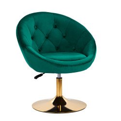 Silla giratoria 4Rico QS-BL12G verde