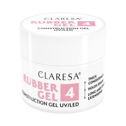 Claresa Gel de construcción de caucho 4 45g Claresa Gel de construcción de caucho 4 45g