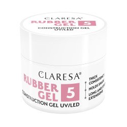 Gel de construcción de goma Claresa 5 45g Gel de construcción de goma Claresa 5 45g
