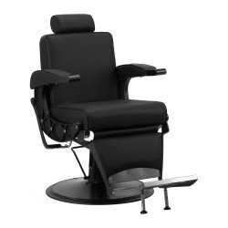 Silla de barbero Gabbiano Continental negra Silla de barbero Gabbiano Continental negra
