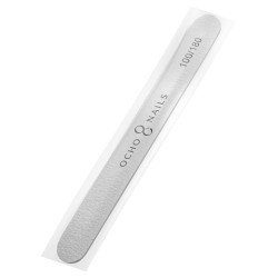Ocho Nails lima recta delgada 100/180 1 pza. paquete seguro Ocho Nails lima recta delgada 100/180 1 pza. paquete seguro