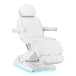Sillón cosmético eléctrico SILLON Luxury 3 motores blanco Sillón cosmético eléctrico SILLON Luxury 3 motores blanco