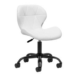 Silla cosmética QS-06B blanca Silla cosmética QS-06B blanca