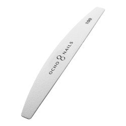 Papel de reemplazo Ocho Nails para lima de metal en forma de media luna. 100 10 pcs. Papel de reemplazo Ocho Nails para lima de metal en forma de media luna. 100 10 pcs.