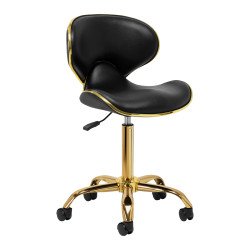 Taburete cosmético Gabbiano Q-4599G negro Taburete cosmético Gabbiano Q-4599G negro
