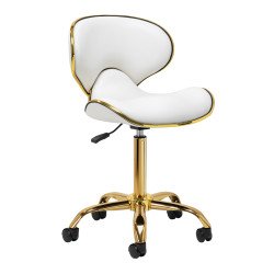 Silla de cosmético Gabbiano Q-4599G Blanca Silla de cosmético Gabbiano Q-4599G Blanca