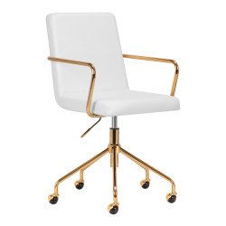 Cosmetic chair QS-OF211G gold light grey Cosmetic chair QS-OF211G gold light grey