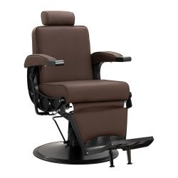 Sillón de peluquería Gabbiano Continental marrón