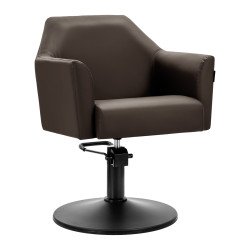 Silla de peluquería Gabbiano Davos marrón Silla de peluquería Gabbiano Davos marrón