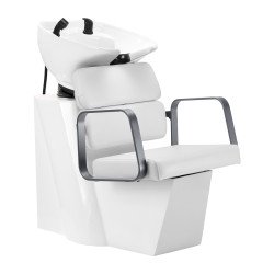Unidad de lavado de cabello Gabbiano Porto gris blanco