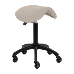 Taburete de peluquería Gabbiano D032 gris-beige Taburete de peluquería Gabbiano D032 gris-beige