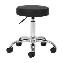Taburete cosmético AM-310 negro v Taburete cosmético AM-310 negro v