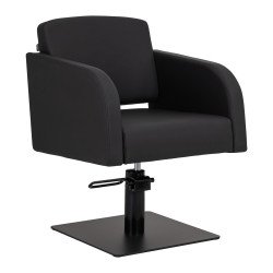 Silla de peluquería Gabbiano Elda negra Silla de peluquería Gabbiano Elda negra
