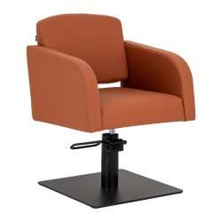 Silla de peluquería Gabbiano Elda marrón Silla de peluquería Gabbiano Elda marrón