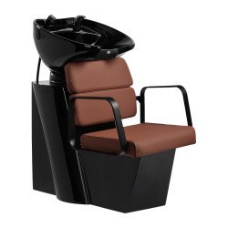 Unidad de lavado de cabello Gabbiano Porto negro chocolate