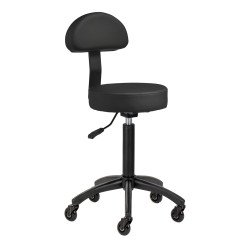 Taburete de peluquería Gabbiano D026 negro Taburete de peluquería Gabbiano D026 negro