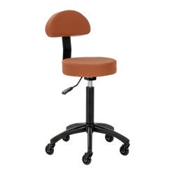 Taburete de peluquería Gabbiano D026 marrón Taburete de peluquería Gabbiano D026 marrón