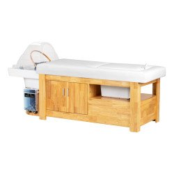 Cama de lavado de cabello Gabbiano Head Spa Bali blanca Cama de lavado de cabello Gabbiano Head Spa Bali blanca