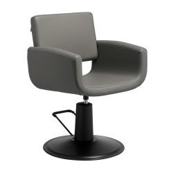 Silla de peluquería Gabbiano Mataro gris Silla de peluquería Gabbiano Mataro gris