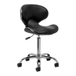 Taburete de cosmético Gabbiano Q-4599 negro V2 Taburete de cosmético Gabbiano Q-4599 negro V2