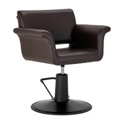 Silla de peluquería Gabbiano Lucca marrón Silla de peluquería Gabbiano Lucca marrón