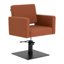 Silla de peluquería Gabbiano Vitoria marrón Silla de peluquería Gabbiano Vitoria marrón