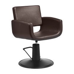 Silla de peluquería Gabbiano Mataro marrón Silla de peluquería Gabbiano Mataro marrón