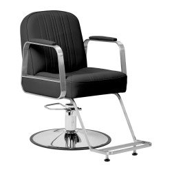 Silla de peluquería Gabbiano Acri negra Silla de peluquería Gabbiano Acri negra