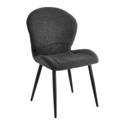 Silla 4Rico Lucente negra