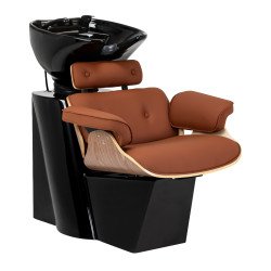 Hairdressing wash unit Gabbiano Florencja brown Hairdressing wash unit Gabbiano Florencja brown