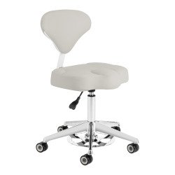 Taburete cosmético Azzurro 156-F gris bump-up Taburete cosmético Azzurro 156-F gris bump-up