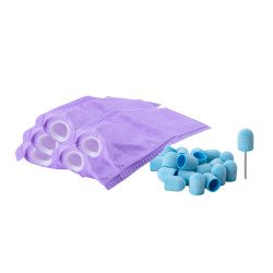 Set de pedicura de 5 fresas para el taladro EXO, soporte de goma de 13 mm, tapas EXO Med Cap. Set de pedicura de 5 fresas para el taladro EXO, soporte de goma de 13 mm, tapas EXO Med Cap.