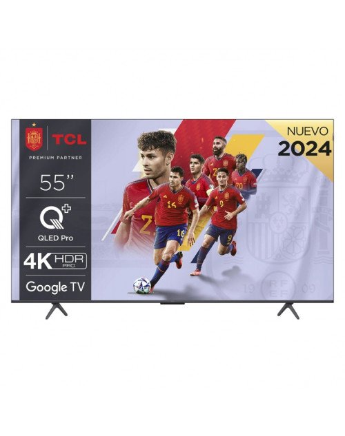 TELEVISOR TCL DE 139,7CM (55'') 55C655 UHD 4K - QLED - F